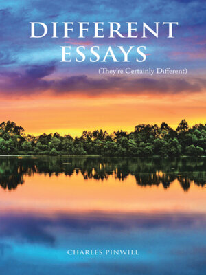 cover image of Different Essays